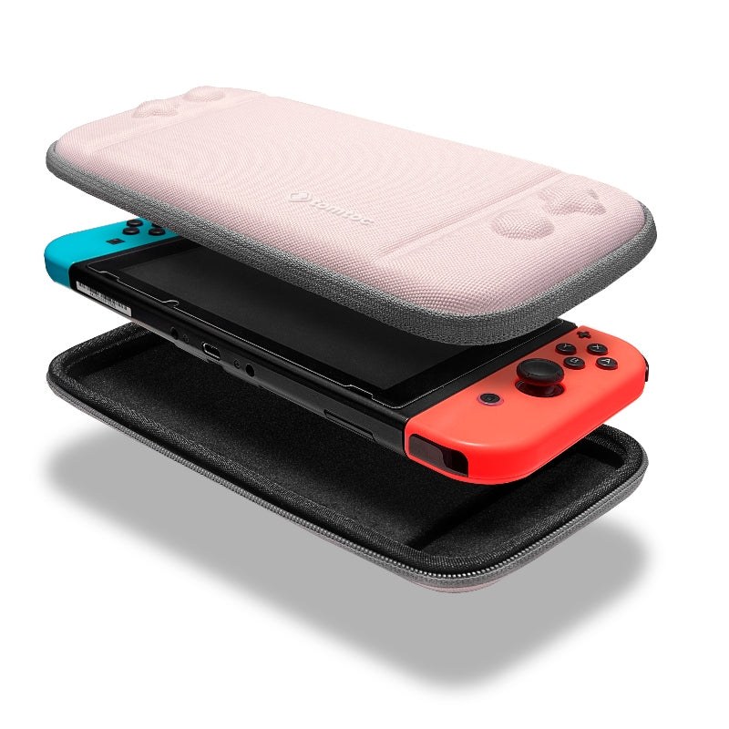 Funda Rígida Light-A05 para Nintendo Switch y 10 Tarjetas de Juegos