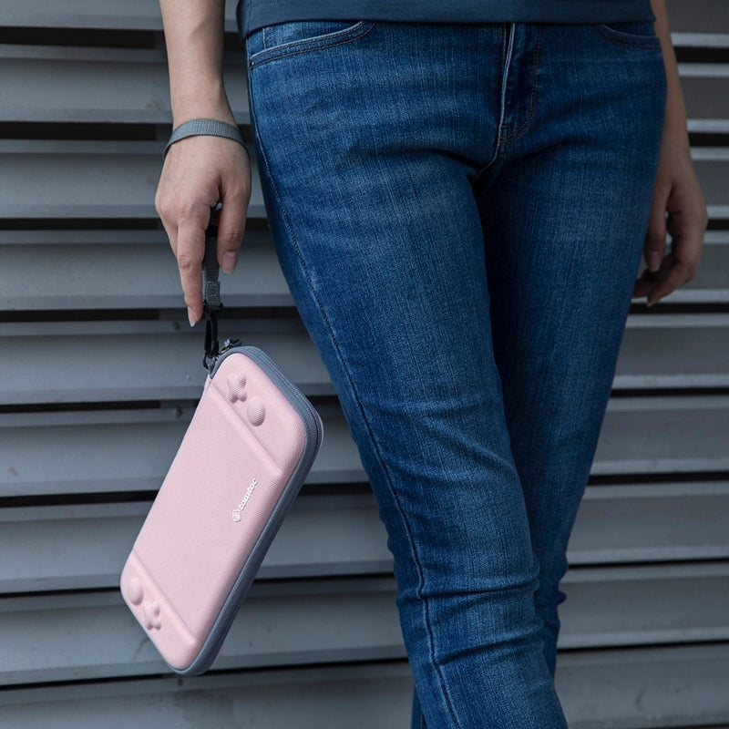 Funda Rígida Light-A05 para Nintendo Switch y 10 Tarjetas de Juegos