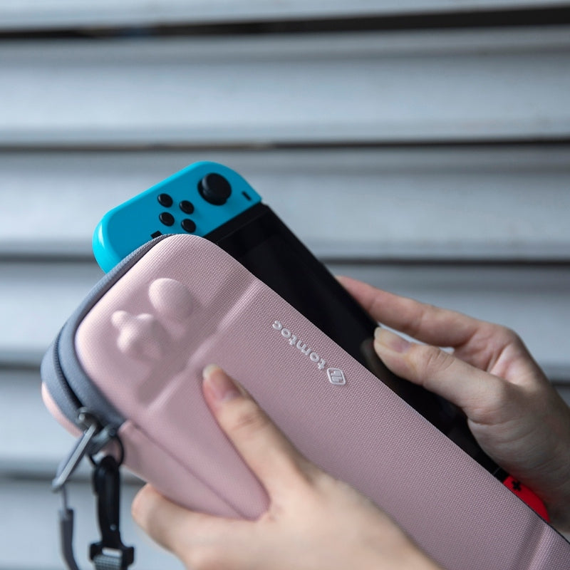 Funda Rígida Light-A05 para Nintendo Switch y 10 Tarjetas de Juegos