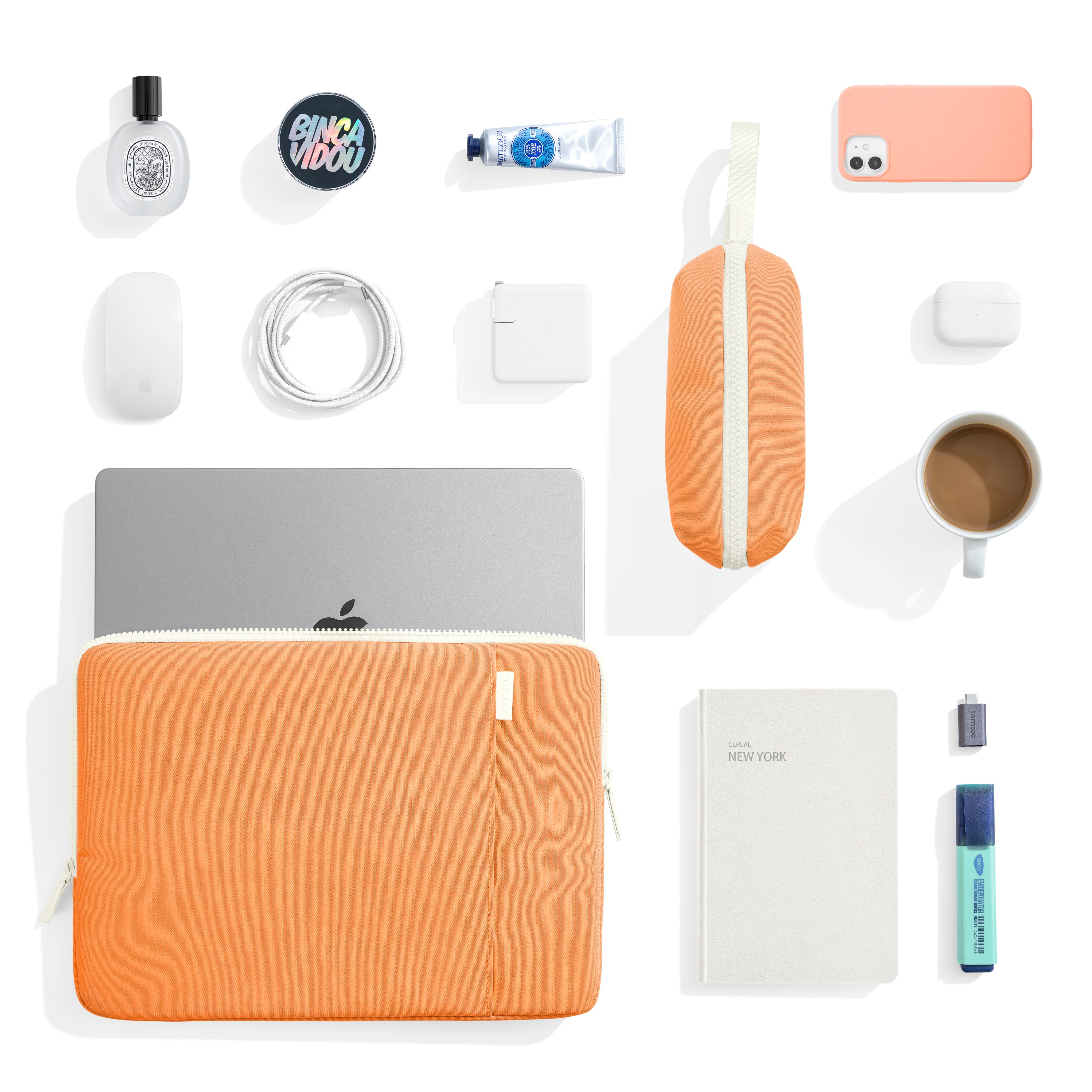 Funda Lady-A23 para Macbook 14” con Estuche Organizador