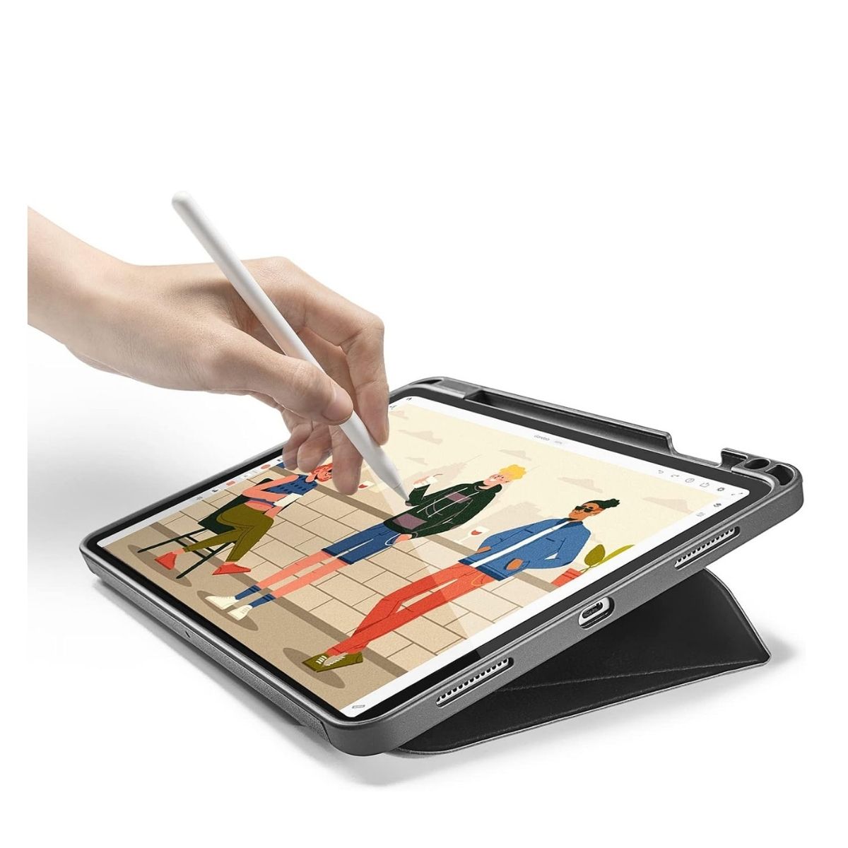 Funda Vertical Inspire-B50 Tri-Mode para iPad Air 4/5 de 10.9"