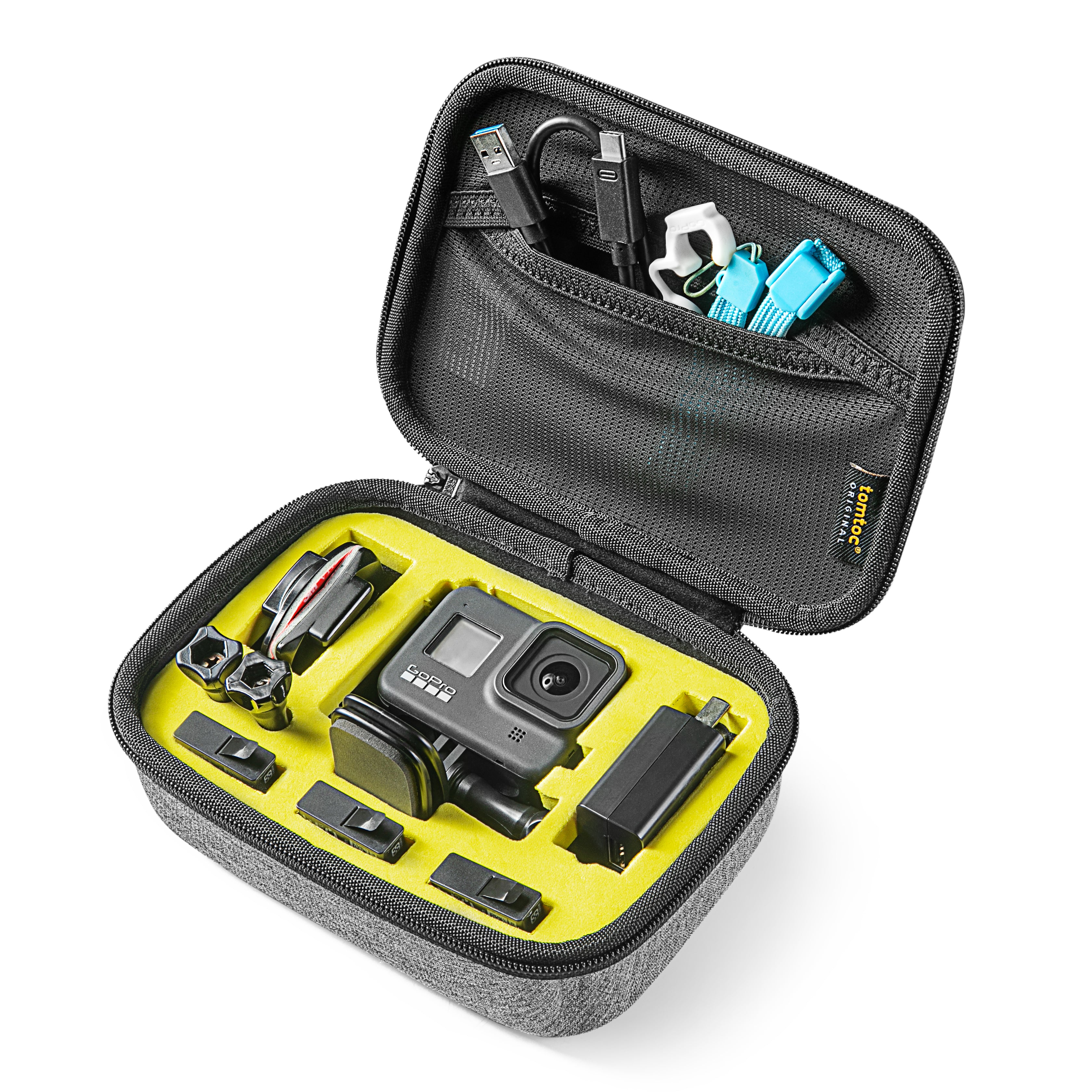Estuche de Almacenamiento Rígido para GoPro y Accesorios