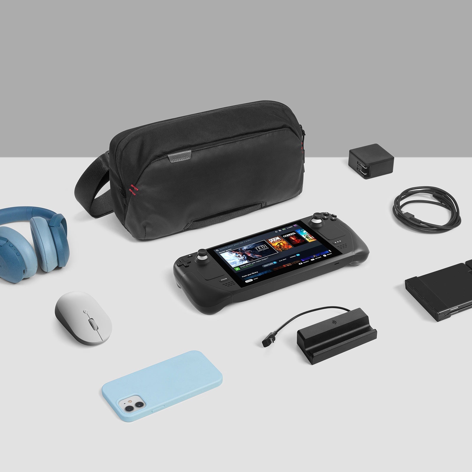 Bolso de Viaje Arccos-G47 para Steam Deck / Nintendo Switch 2