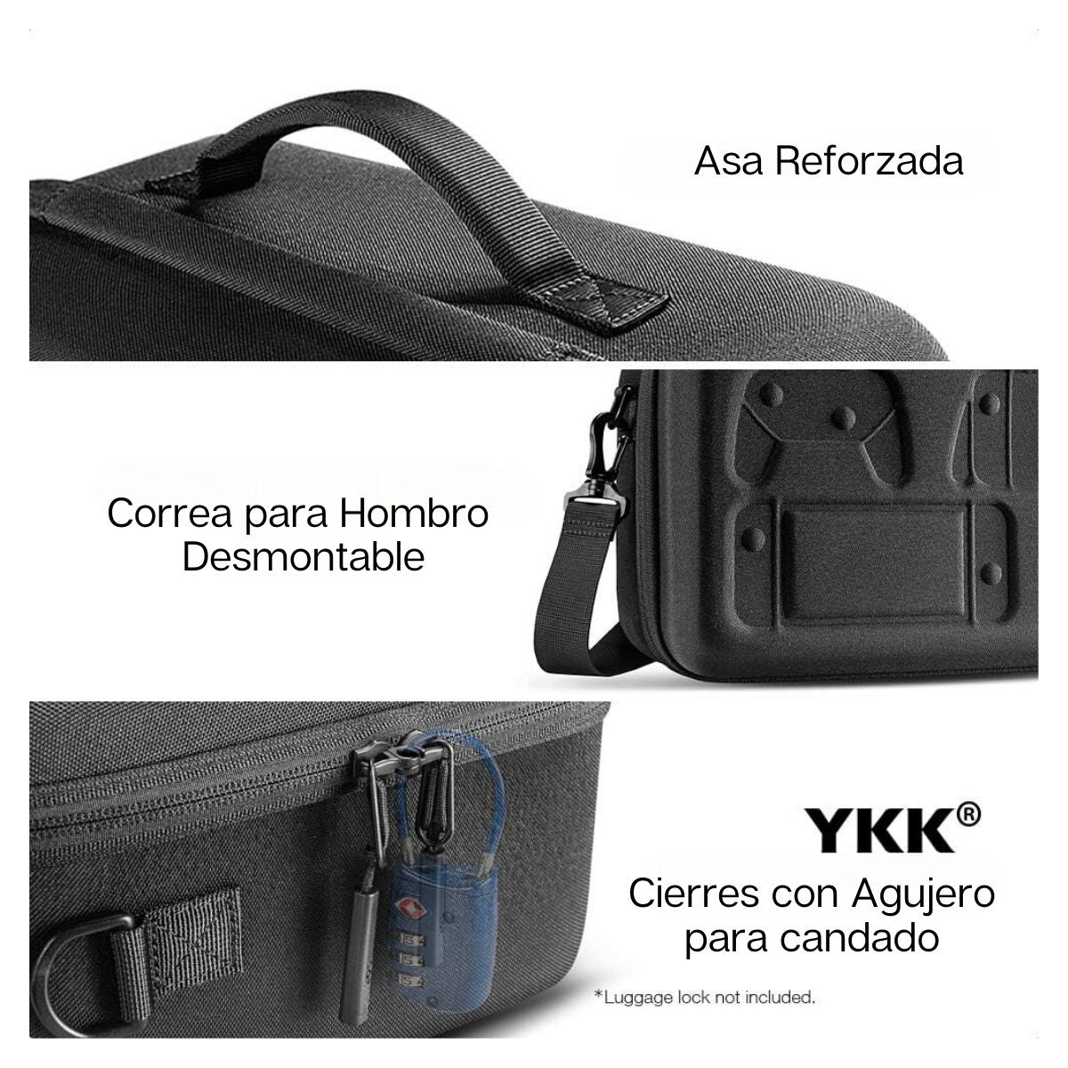 Estuche de Viaje FancyCase-G06 para Nintendo Switch / OLED con Control Pro y 36 Juegos