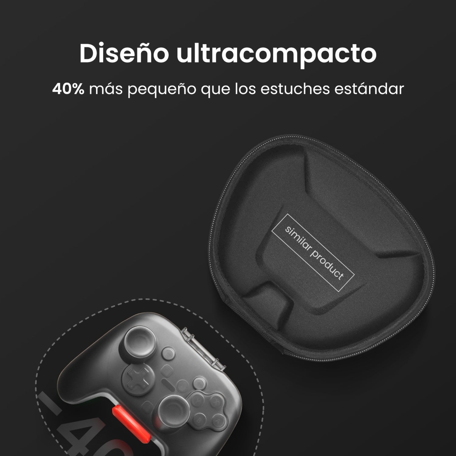Estuche Rígido ArmorCase-G25 para Control de Nintendo Switch 2