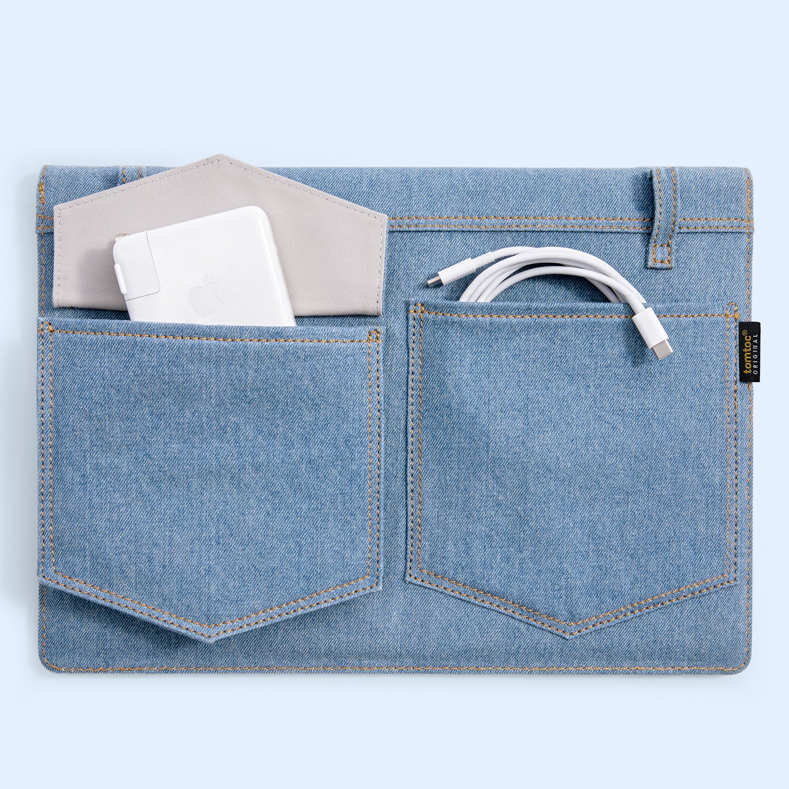 Funda con Correa Denim-H26 para MacBook Air / Pro de 13”