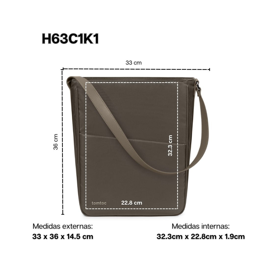 Mochila / Bolso Bandolera Slash-H63 para Notebooks 14"