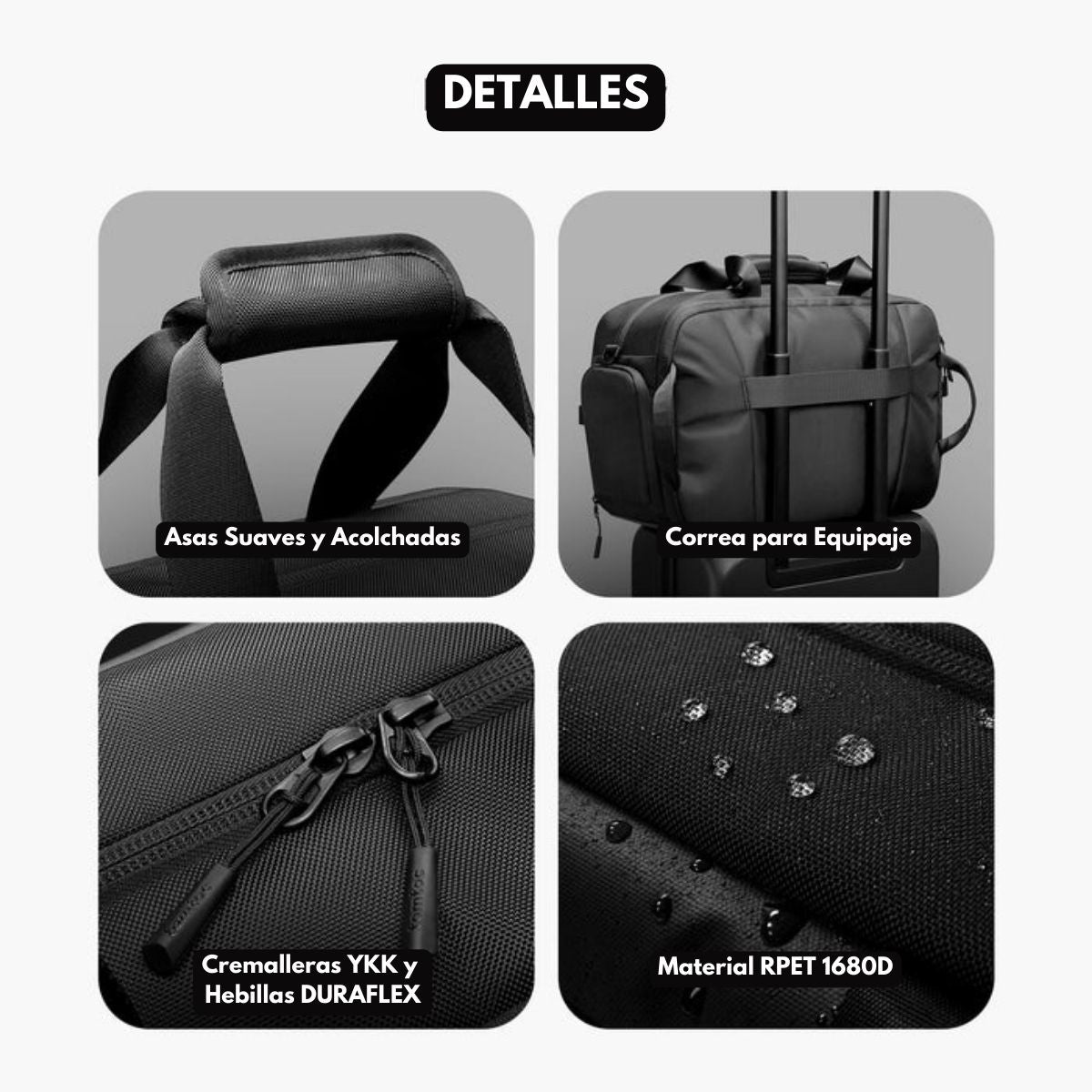 Bolso de Viaje / Gimnasio Navigator-T31 para MacBook 16" 30L