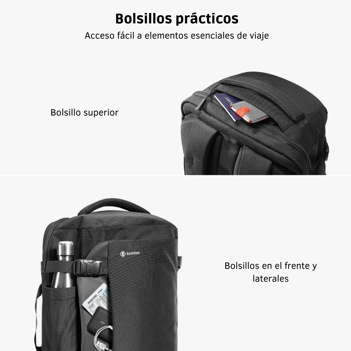Mochila de Viaje Navigator-T66 para Notebook 17.3" 40L