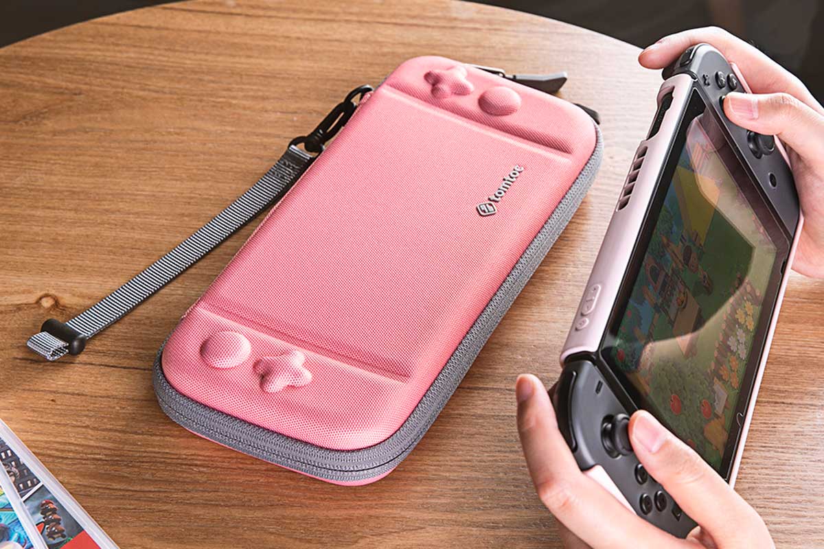 Revisión de la funda Slim Nintendo Switch de Tomtoc: protección resistente sin volumen