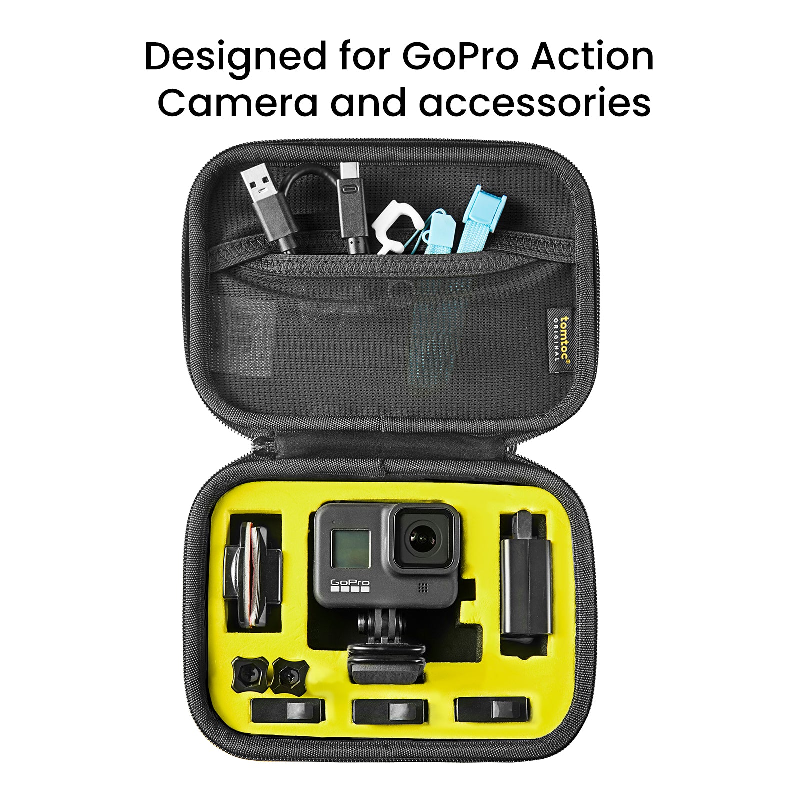 Estuche de almacenamiento para cámara / GoPro – Gris