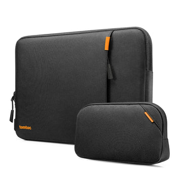 Funda Defender-A13 para MacBook Neo / Air / Pro de 13" con Organizador – Negro