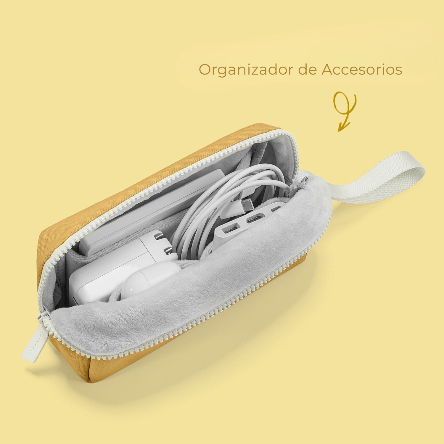 Funda Lady-A23 para MacBook 13'' con Organizador de Accesorios