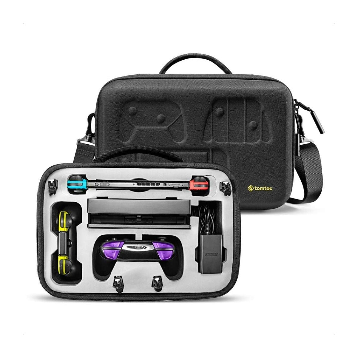 Estuche de Viaje FancyCase-G06 para Nintendo Switch / OLED con Control Pro y 36 Juegos