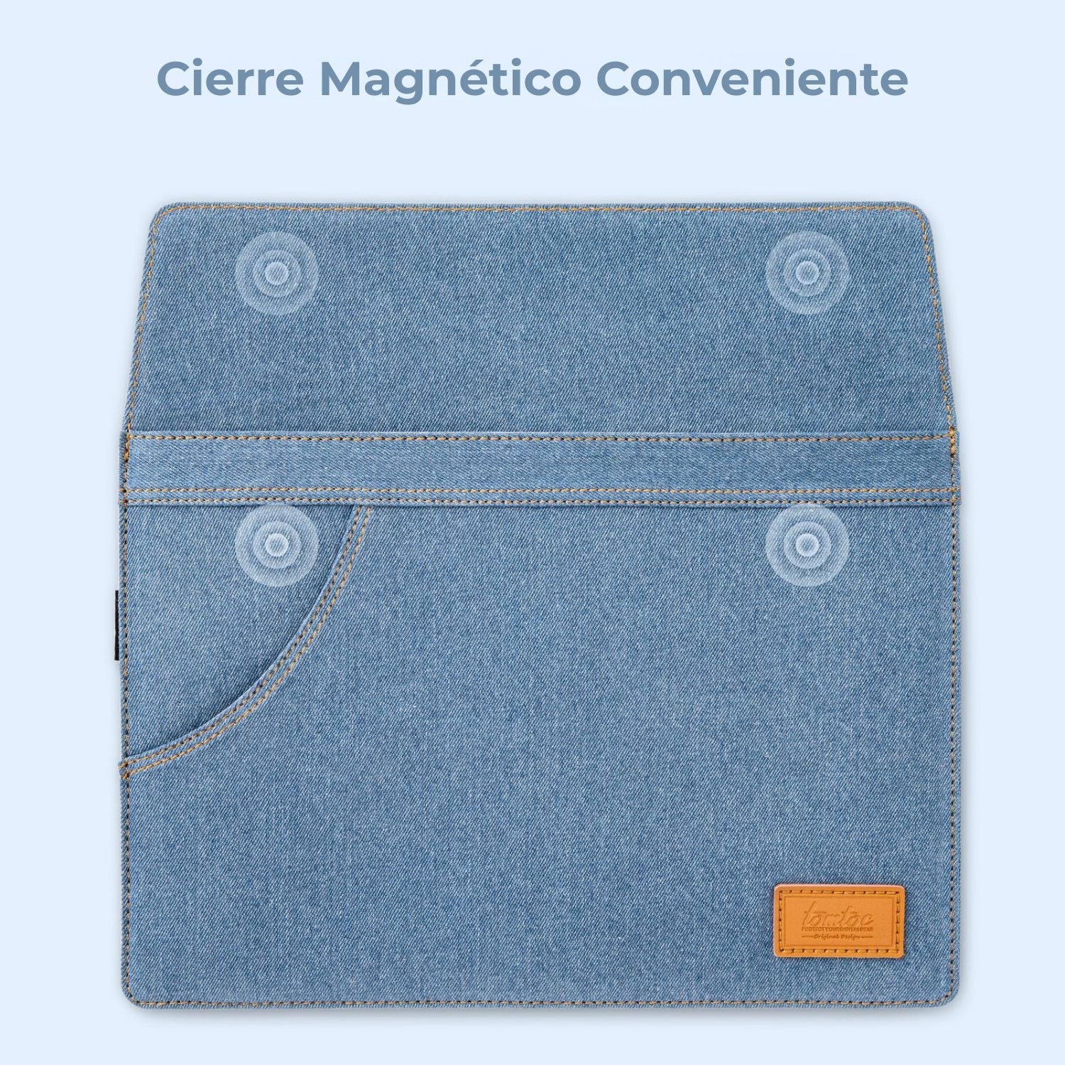 Funda con Correa Denim-H26 para MacBook Air / Pro de 13”