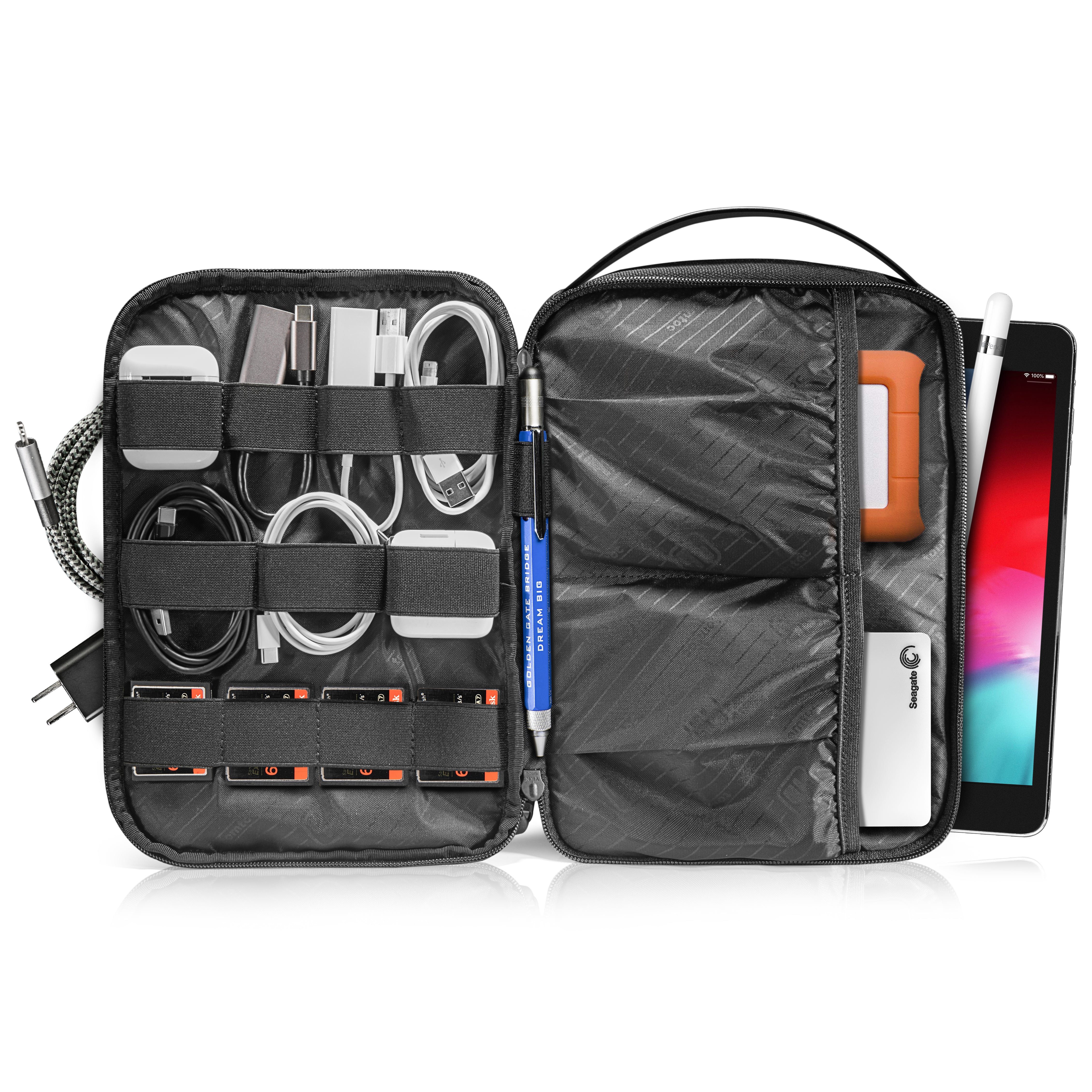 Organizador Electrónico de Viaje H01 para Cables, Cargadores y Accesorios