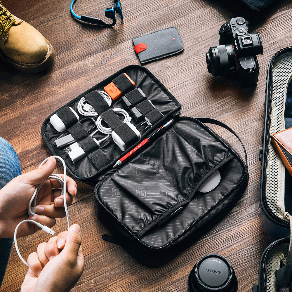 Organizador Electrónico de Viaje H01 para Cables, Cargadores y Accesorios