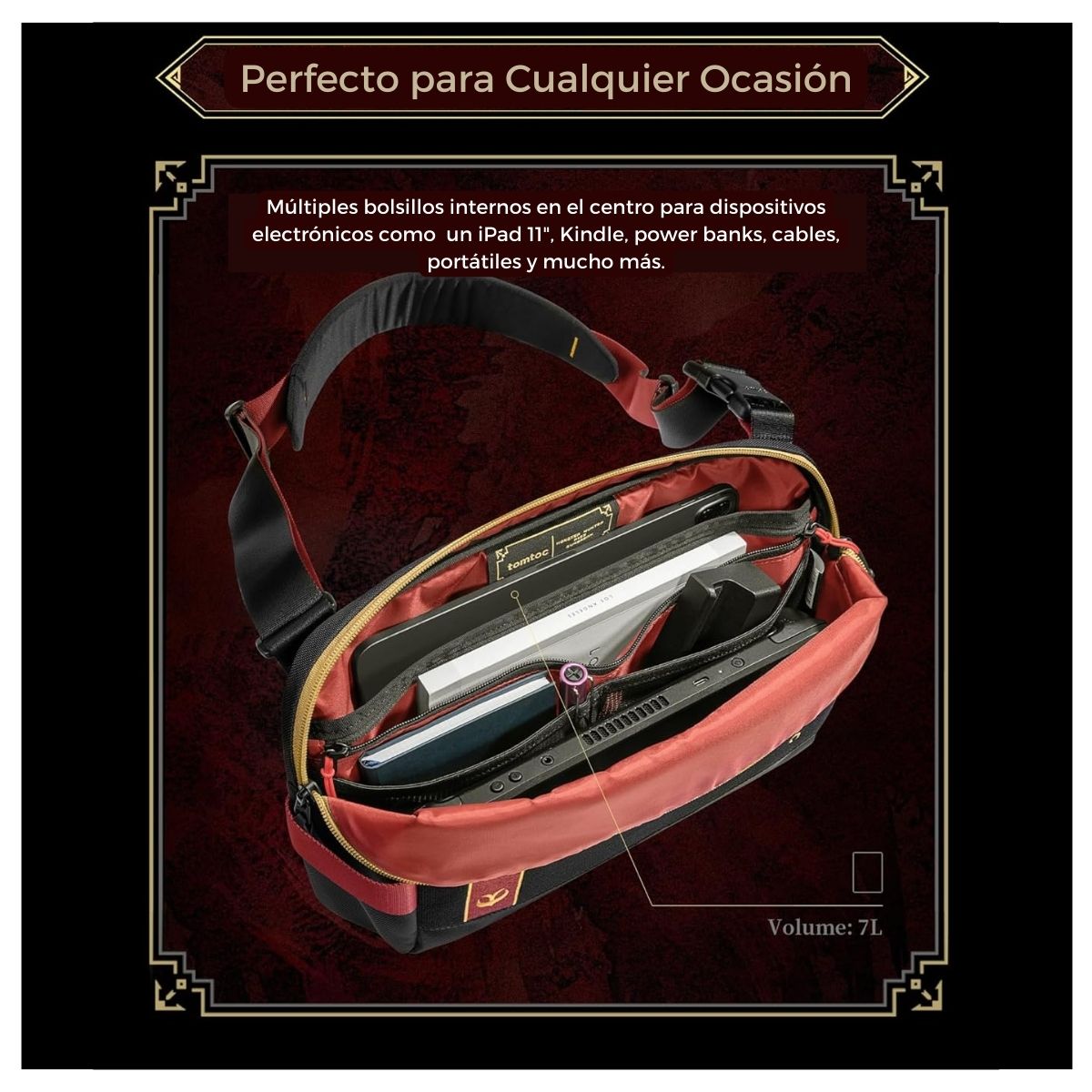 Bolso Bandolera Monster Hunter Royal Order M para iPad Pro 11"