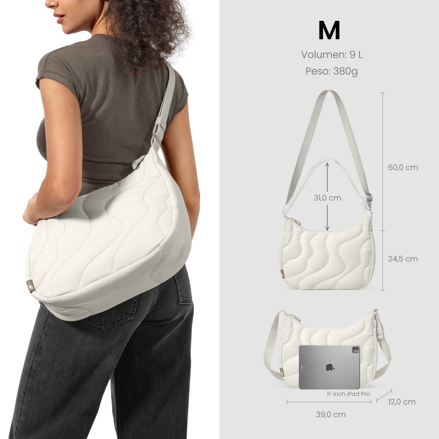 Bolso Bandolera Terra-T34 Ligero 9L