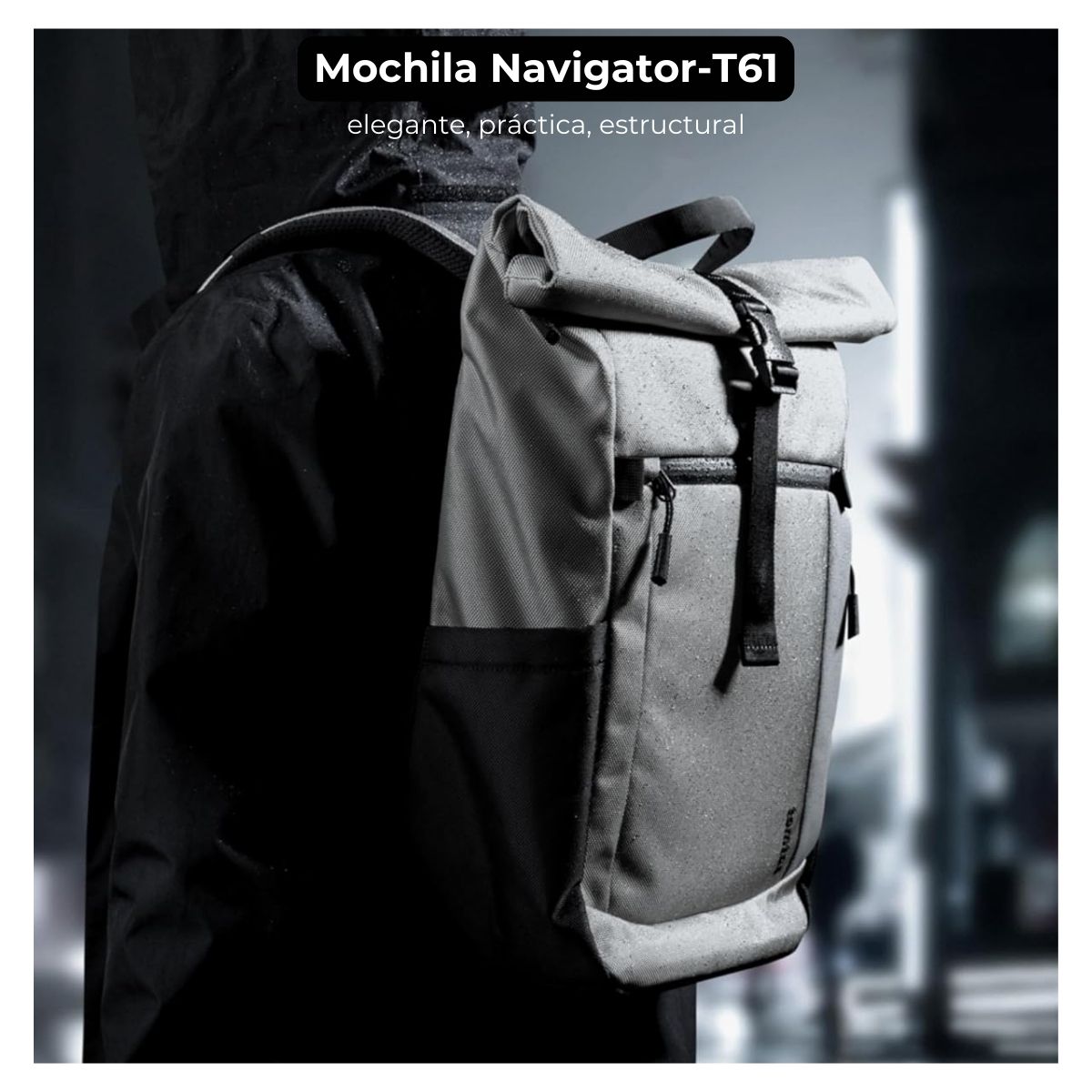 Mochila de Viaje Navigator-T61 M 20L para MacBook 16"