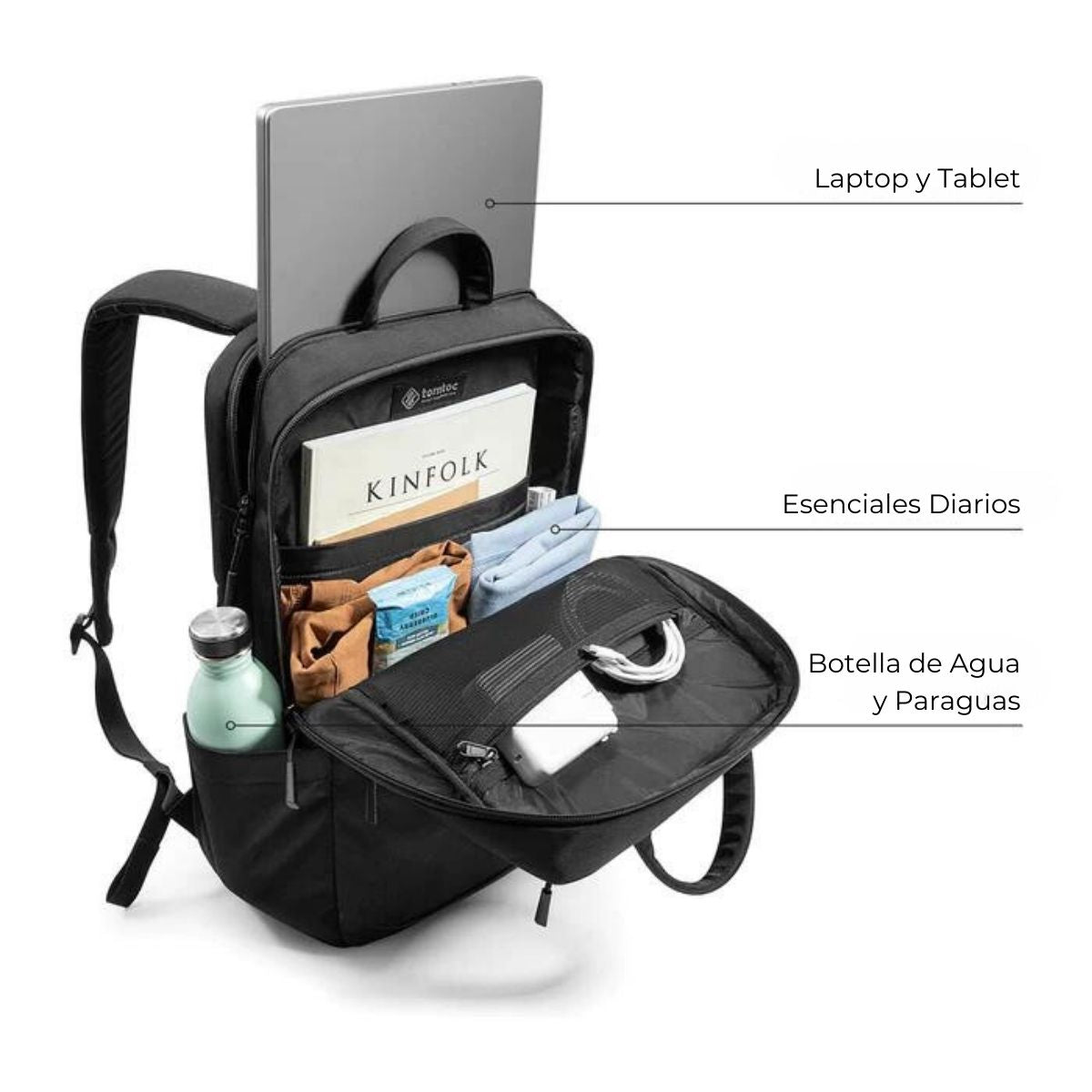 Mochila Navigator-T71 para Notebook 17.3" 30L