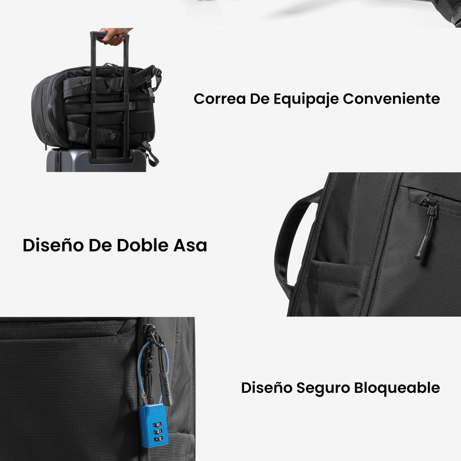 Mochila Premium UrbanEX-T77 de 32L para Notebook 16"